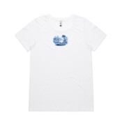 Bosporus, Shallow Scoop Tee, female